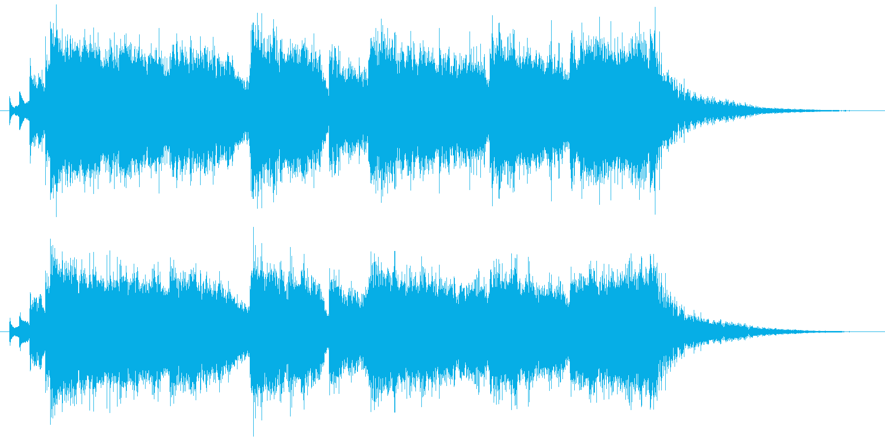 再生済の波形
