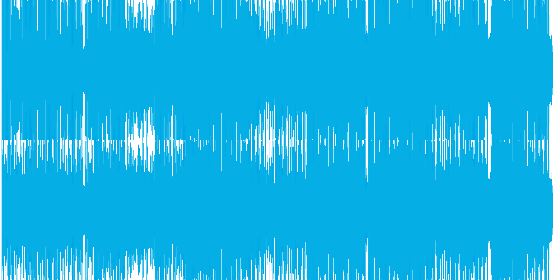 再生済の波形
