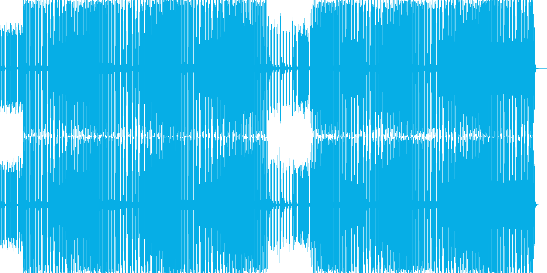 再生済の波形
