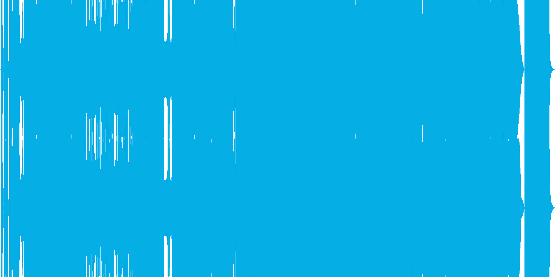 再生済の波形