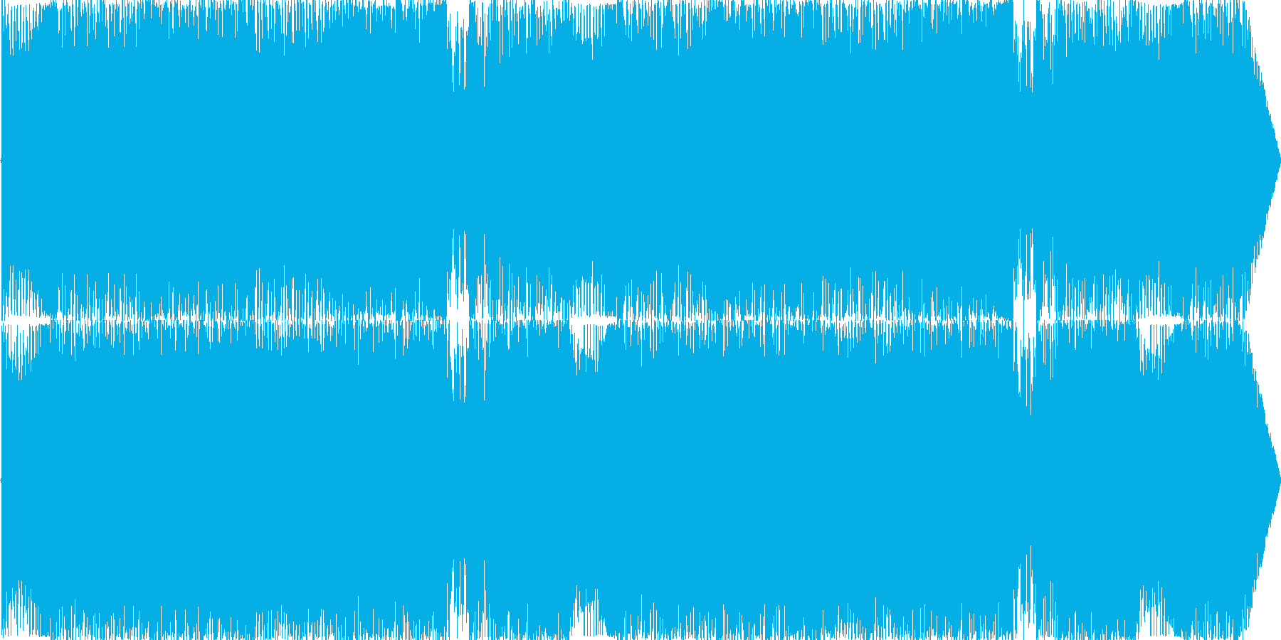 再生済の波形