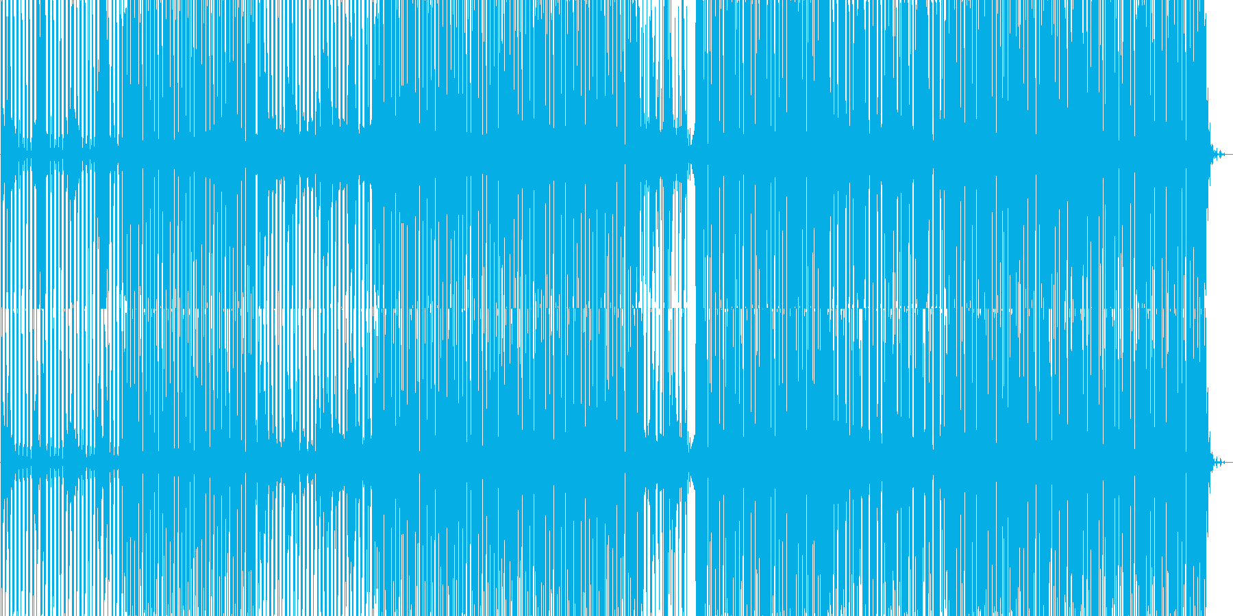 再生済の波形