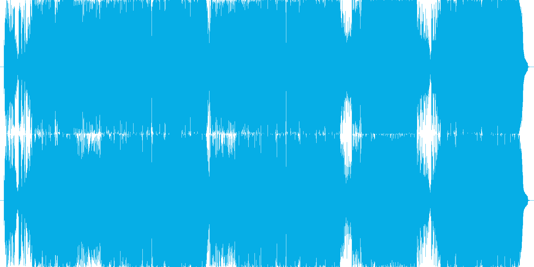 再生済の波形