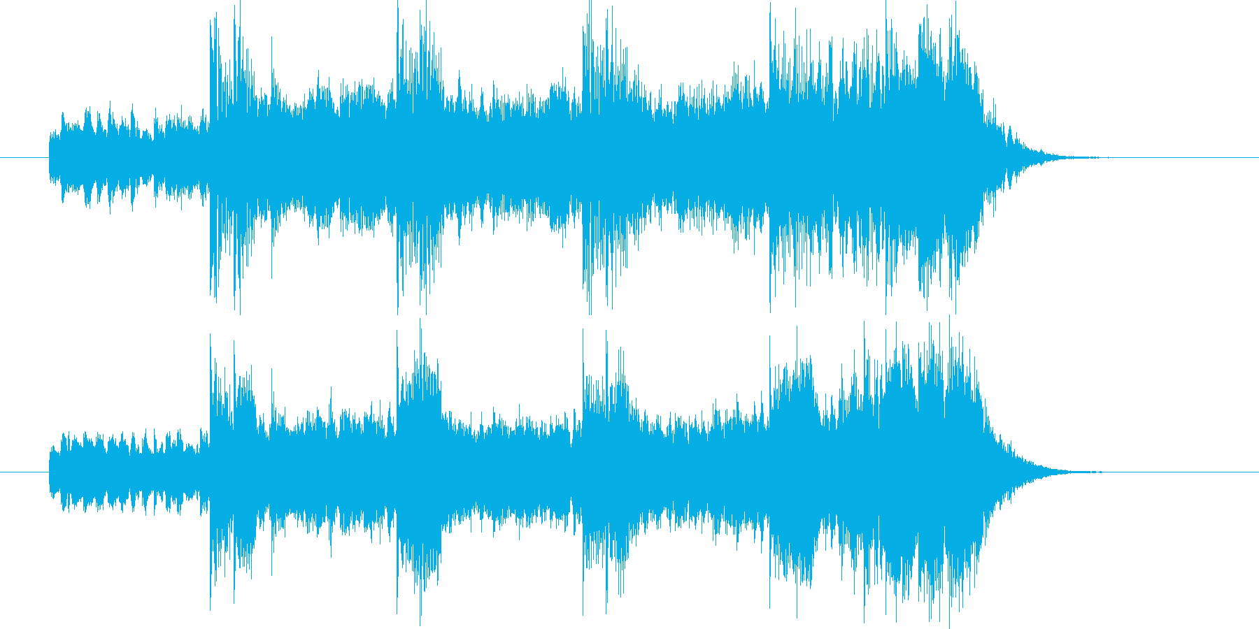 再生済の波形
