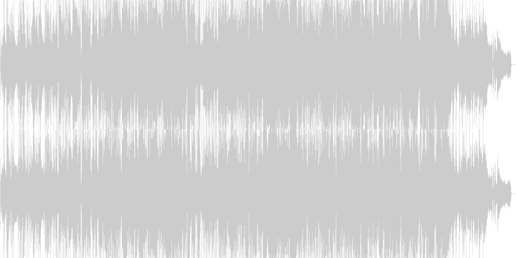 未再生の波形
