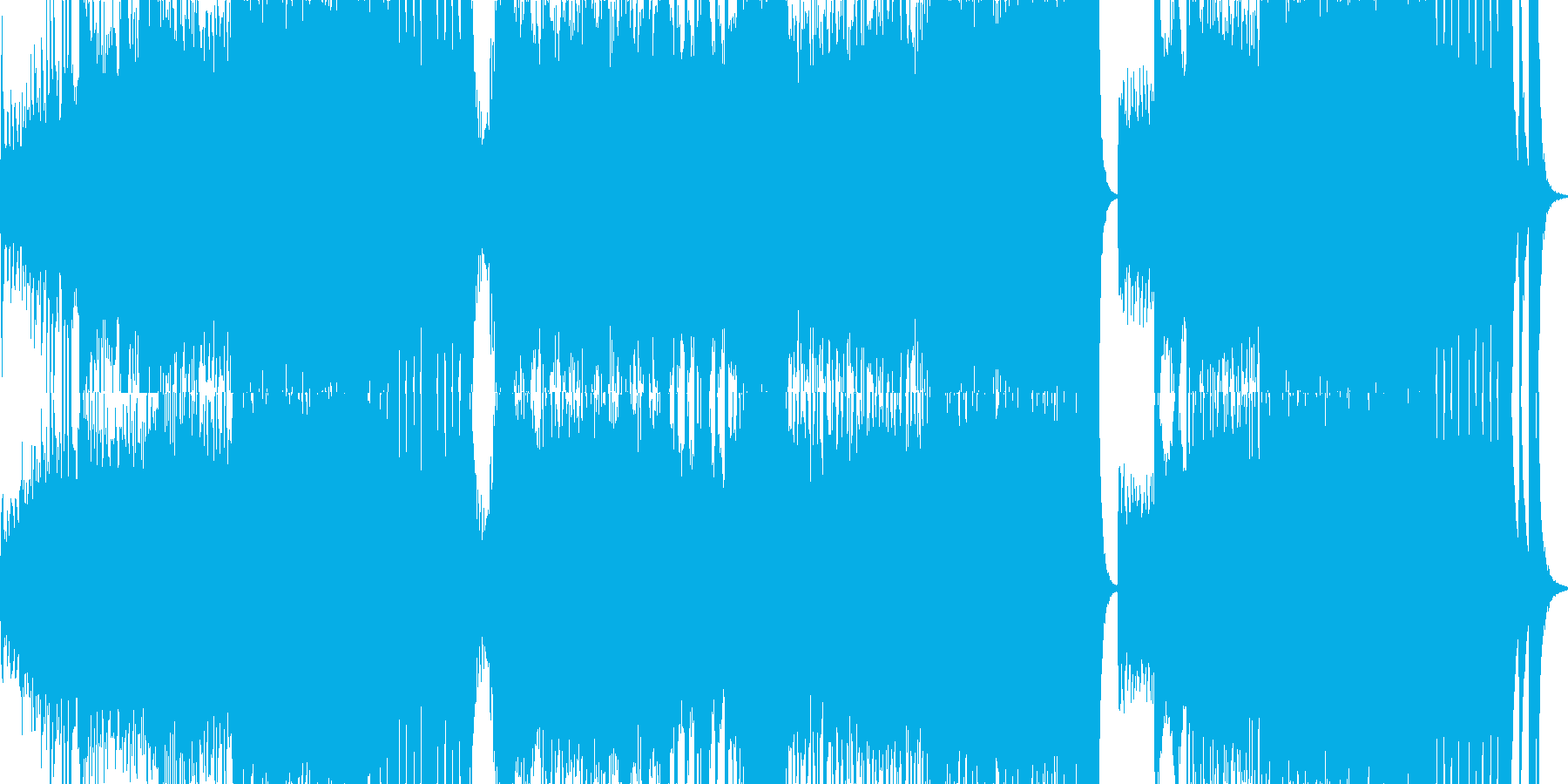 再生済の波形