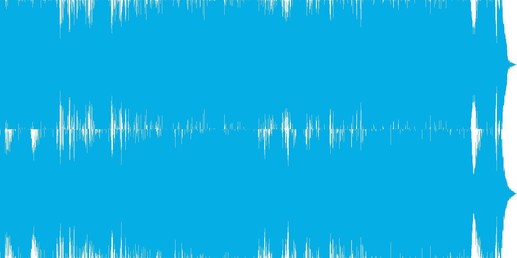 再生済の波形