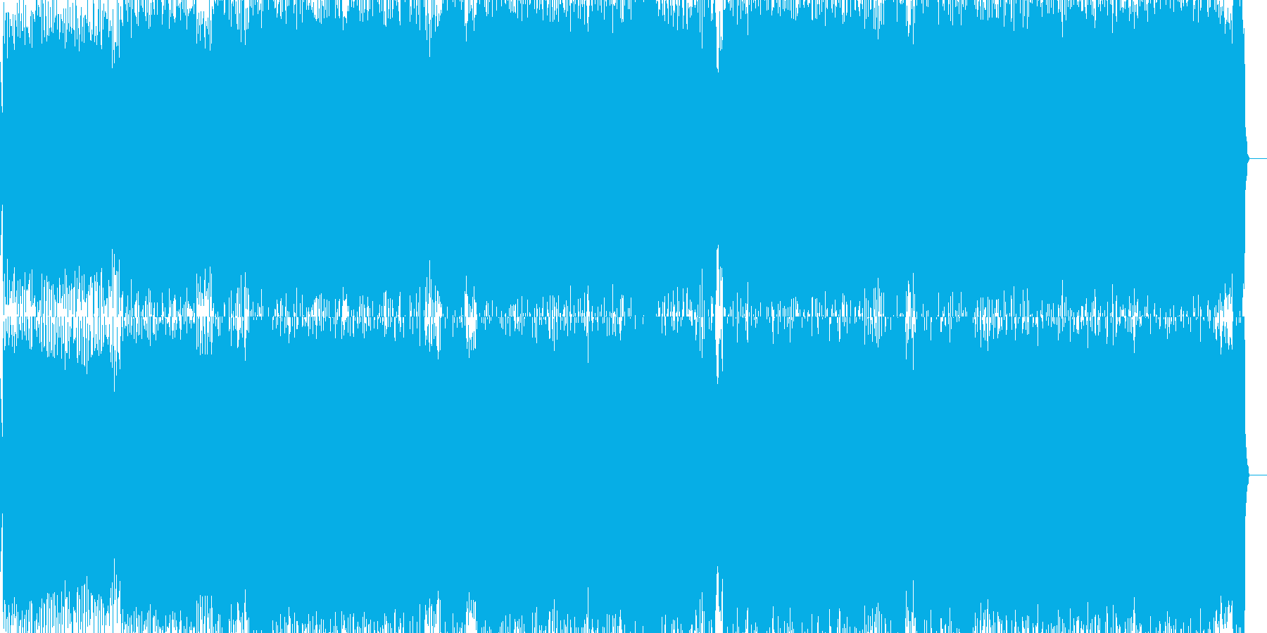 再生済の波形