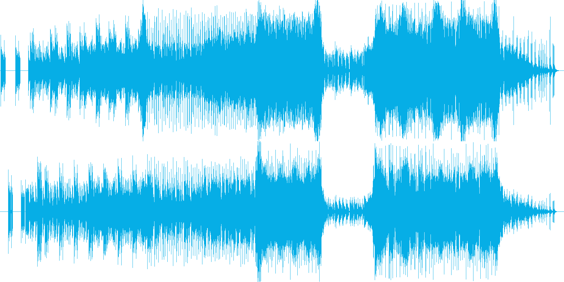 再生済の波形