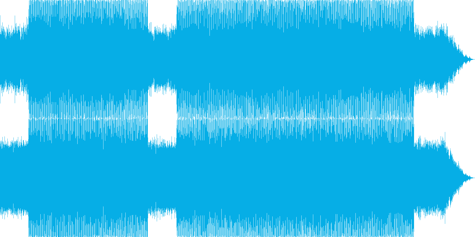 再生済の波形