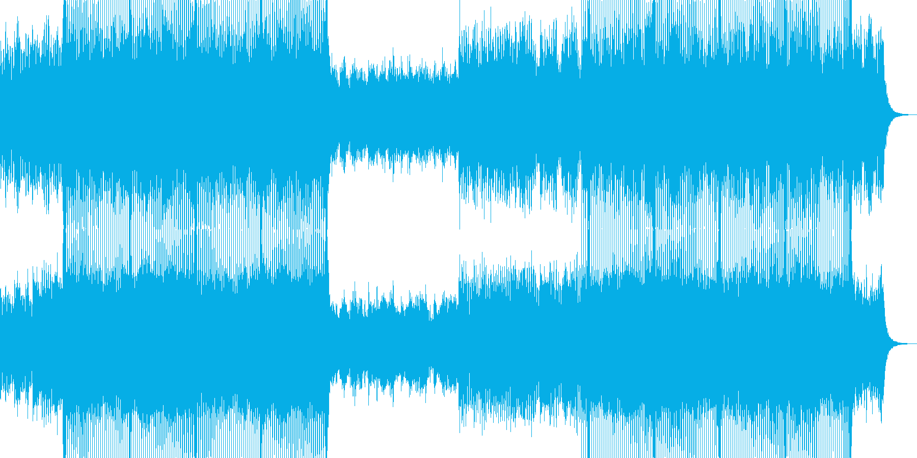 再生済の波形