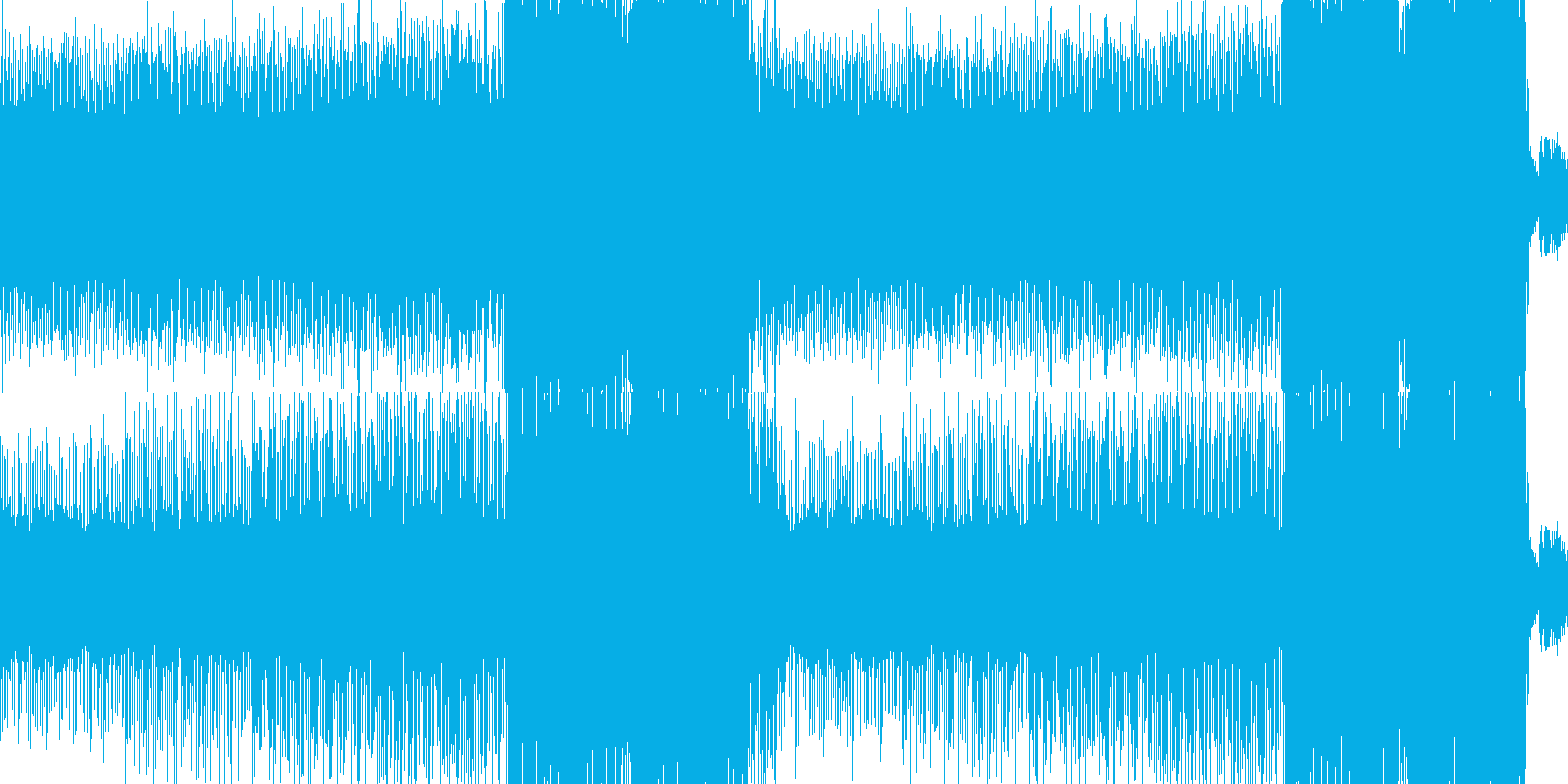 再生済の波形