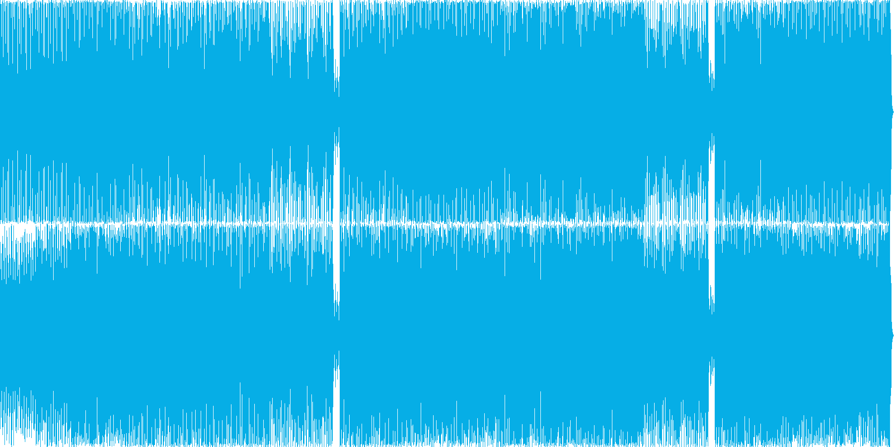 再生済の波形