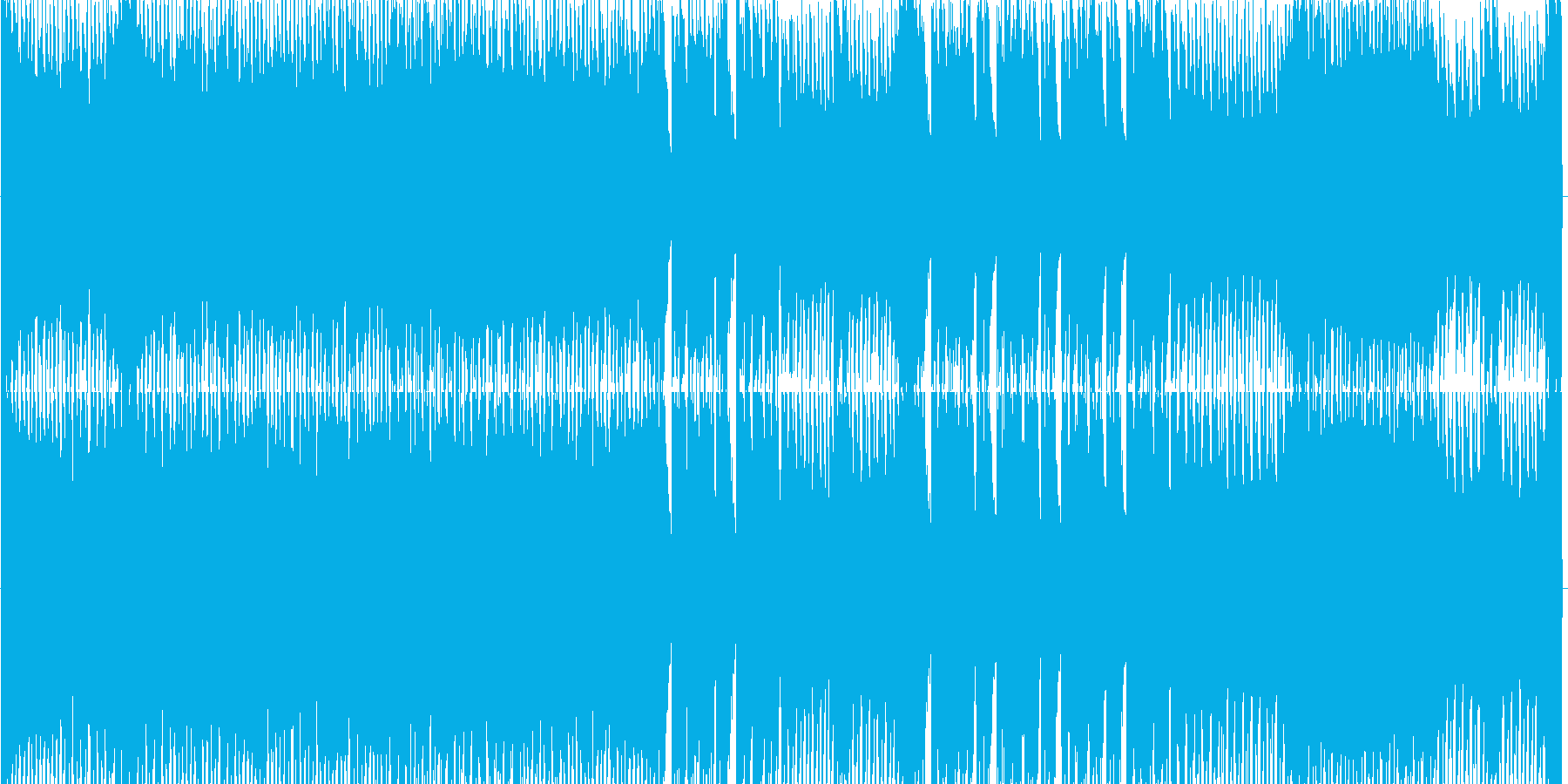 再生済の波形