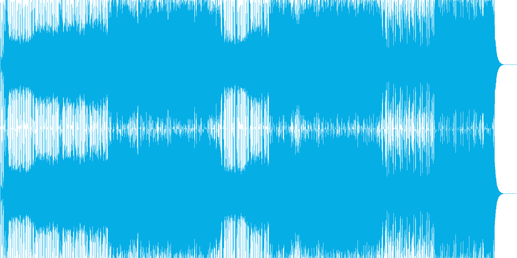 再生済の波形
