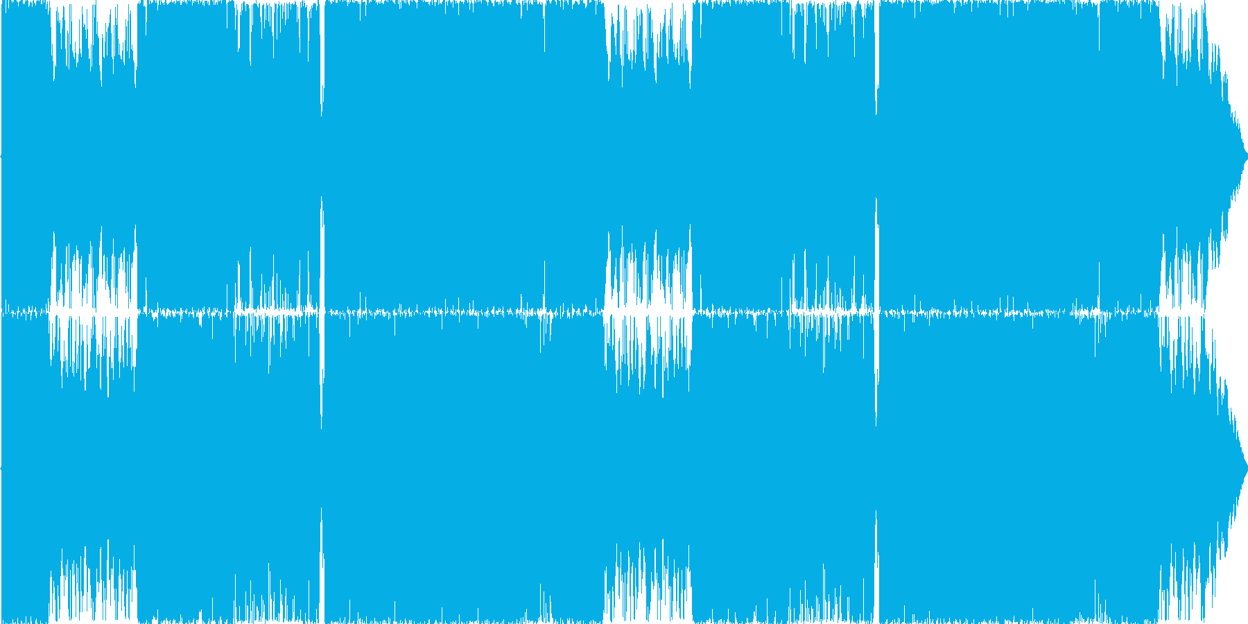 再生済の波形