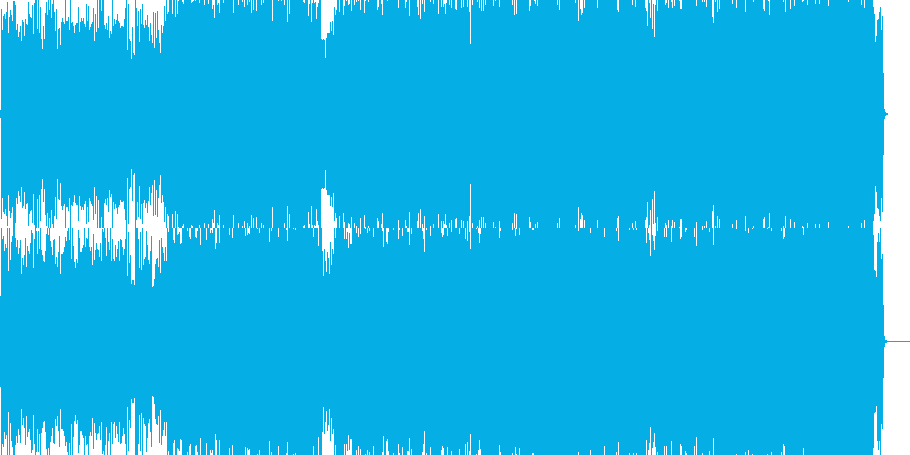 再生済の波形