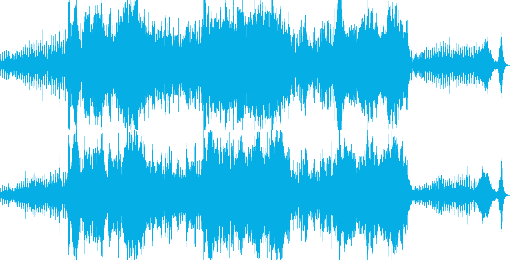 再生済の波形