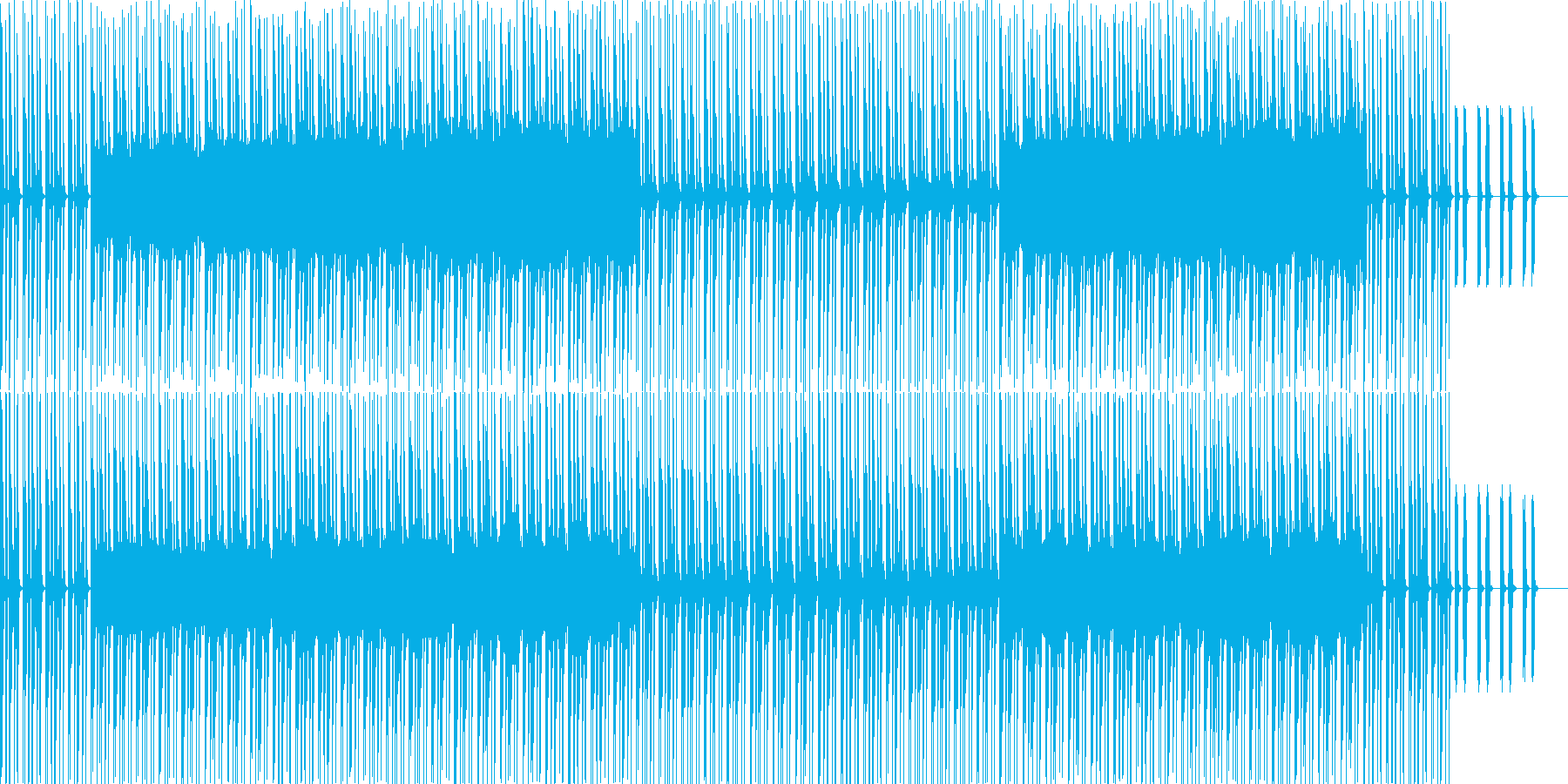 再生済の波形