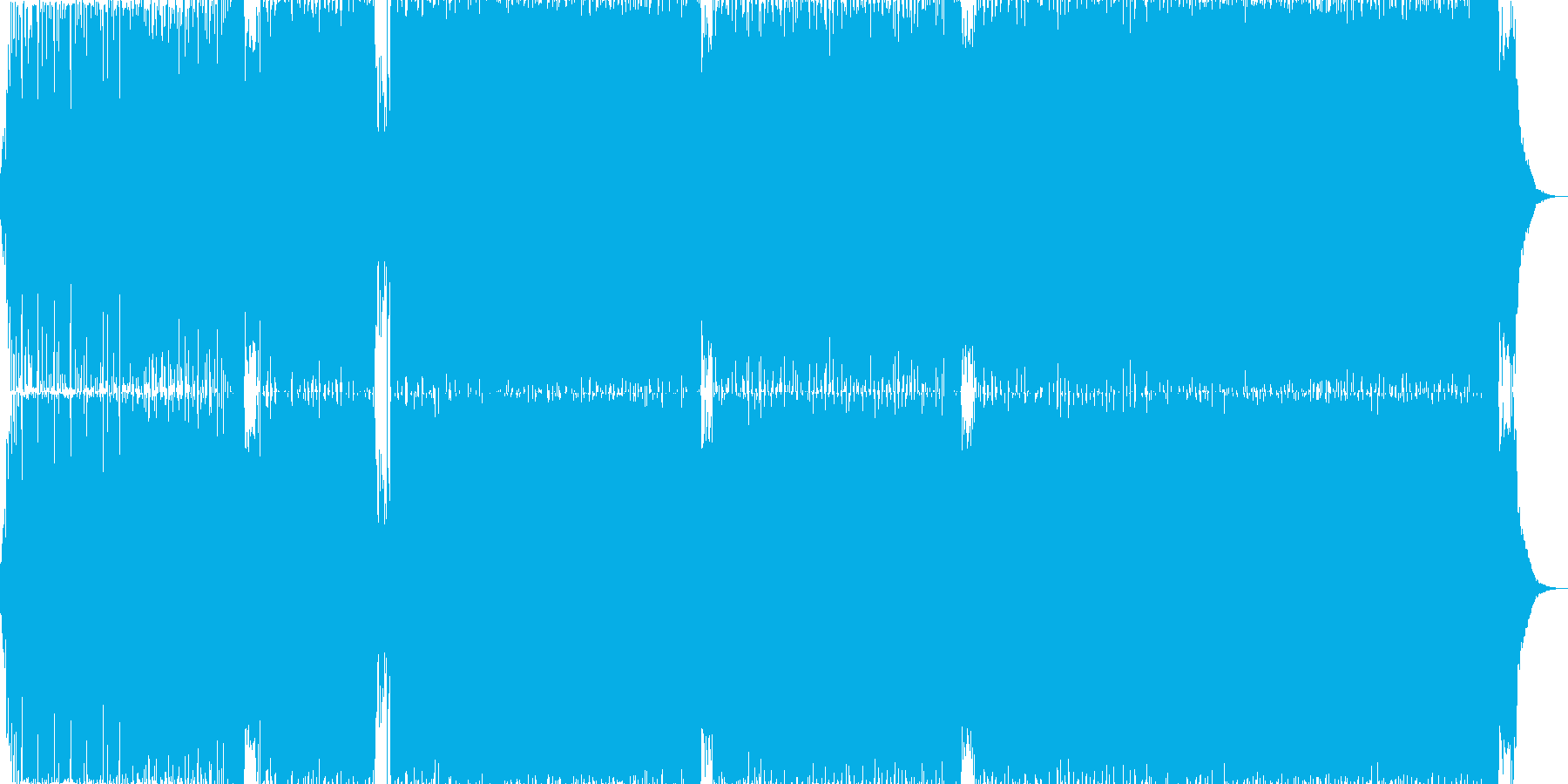 再生済の波形