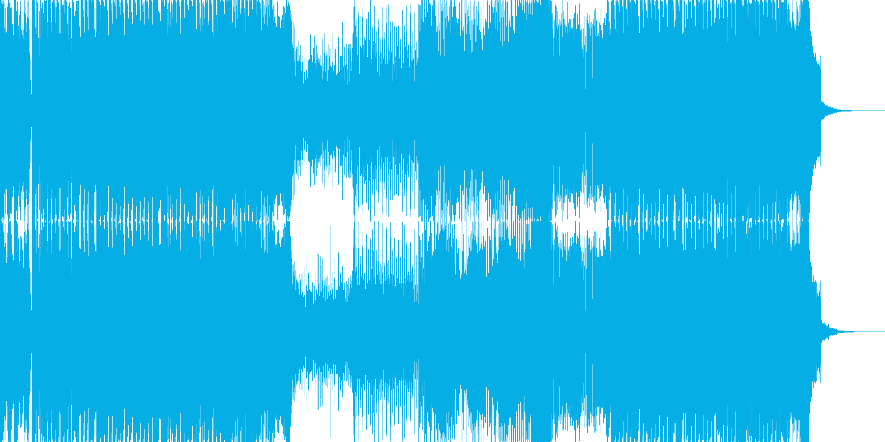 再生済の波形