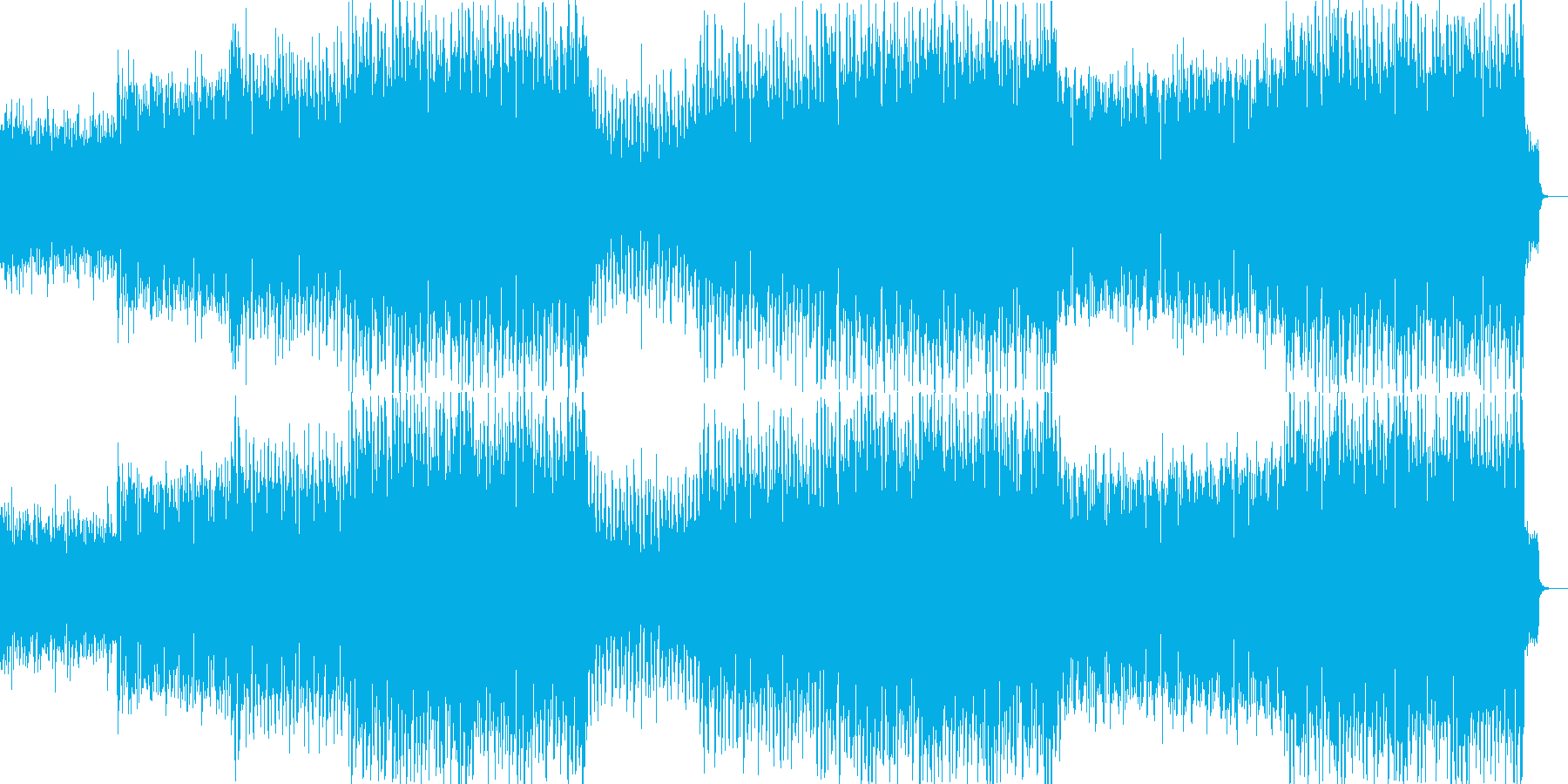 再生済の波形
