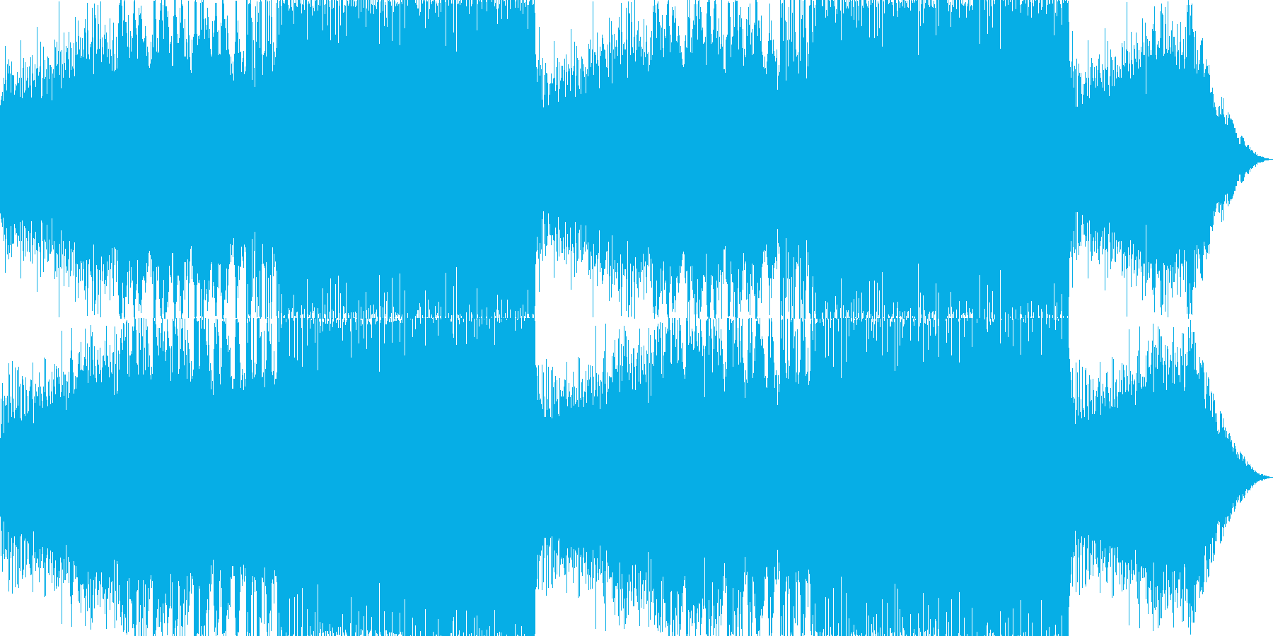 再生済の波形