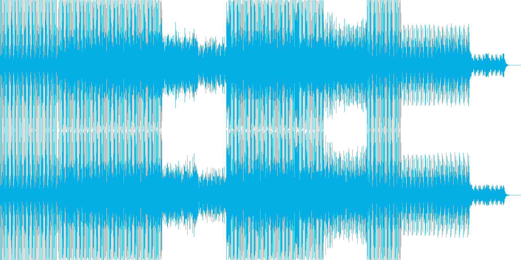 再生済の波形
