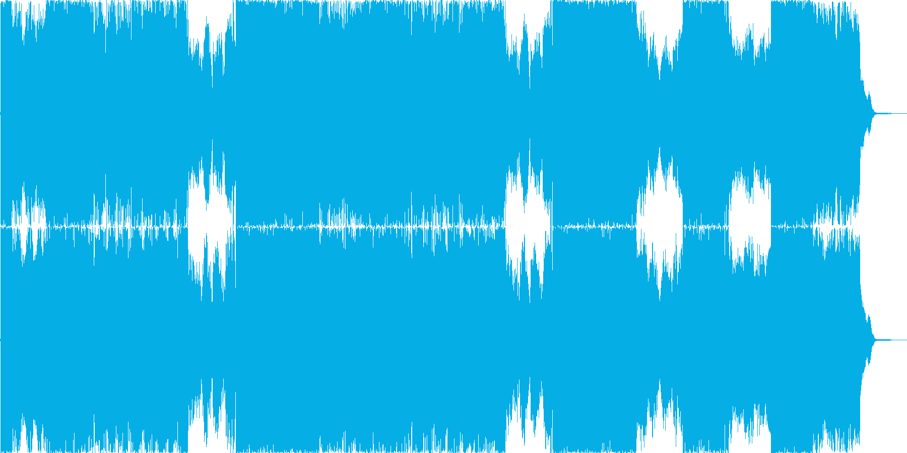 再生済の波形