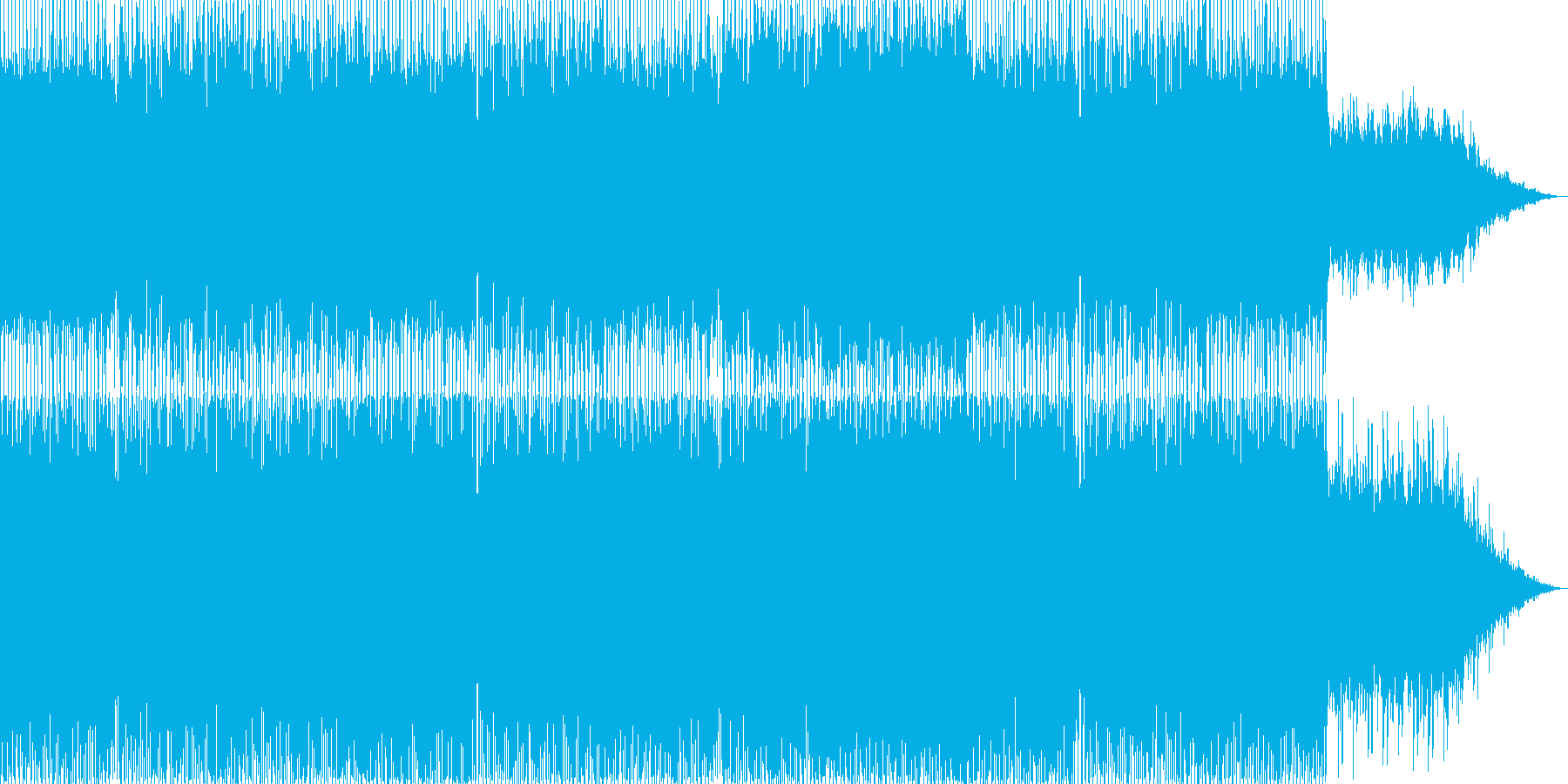 再生済の波形