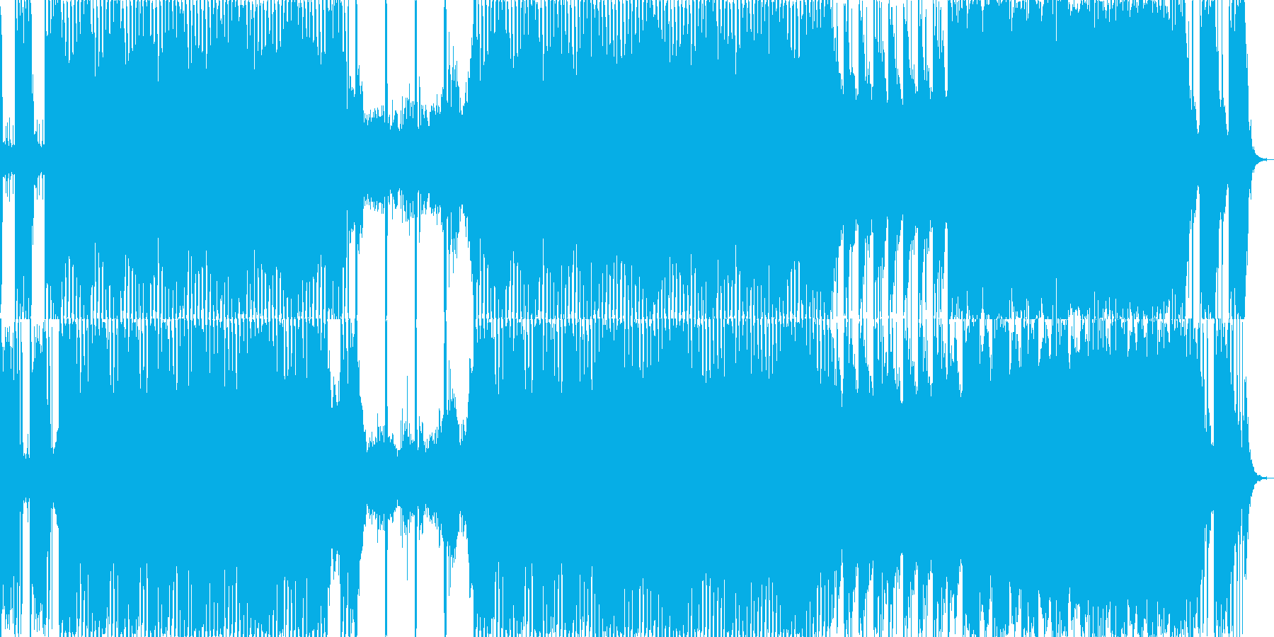 再生済の波形