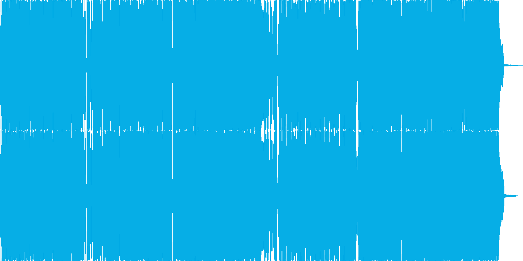 再生済の波形