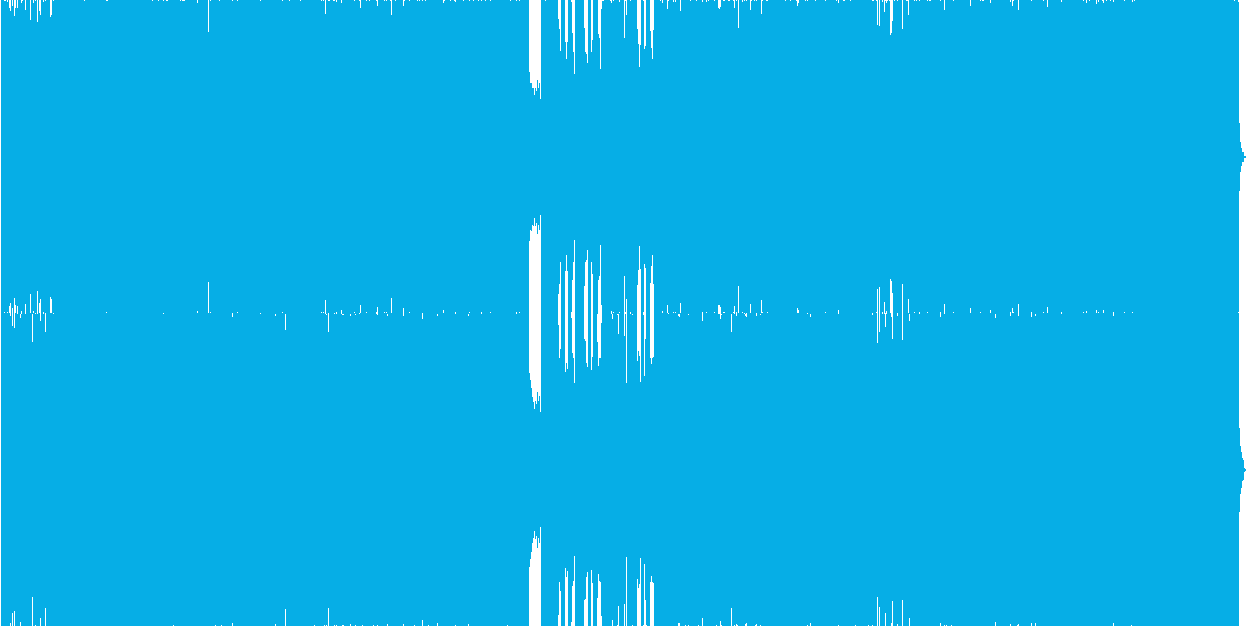 再生済の波形