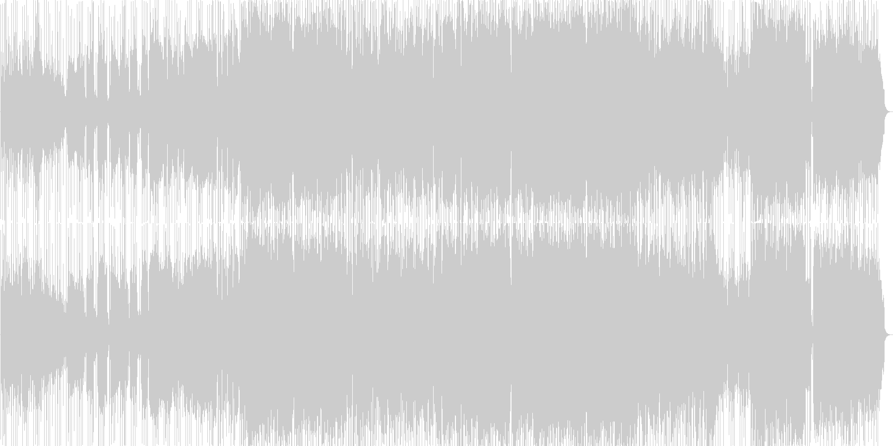 未再生の波形