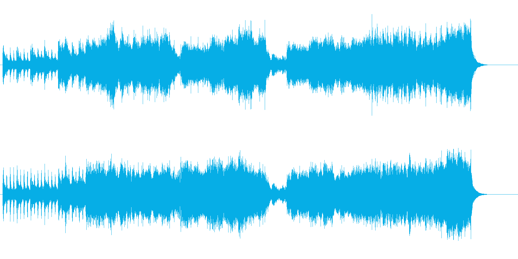 再生済の波形