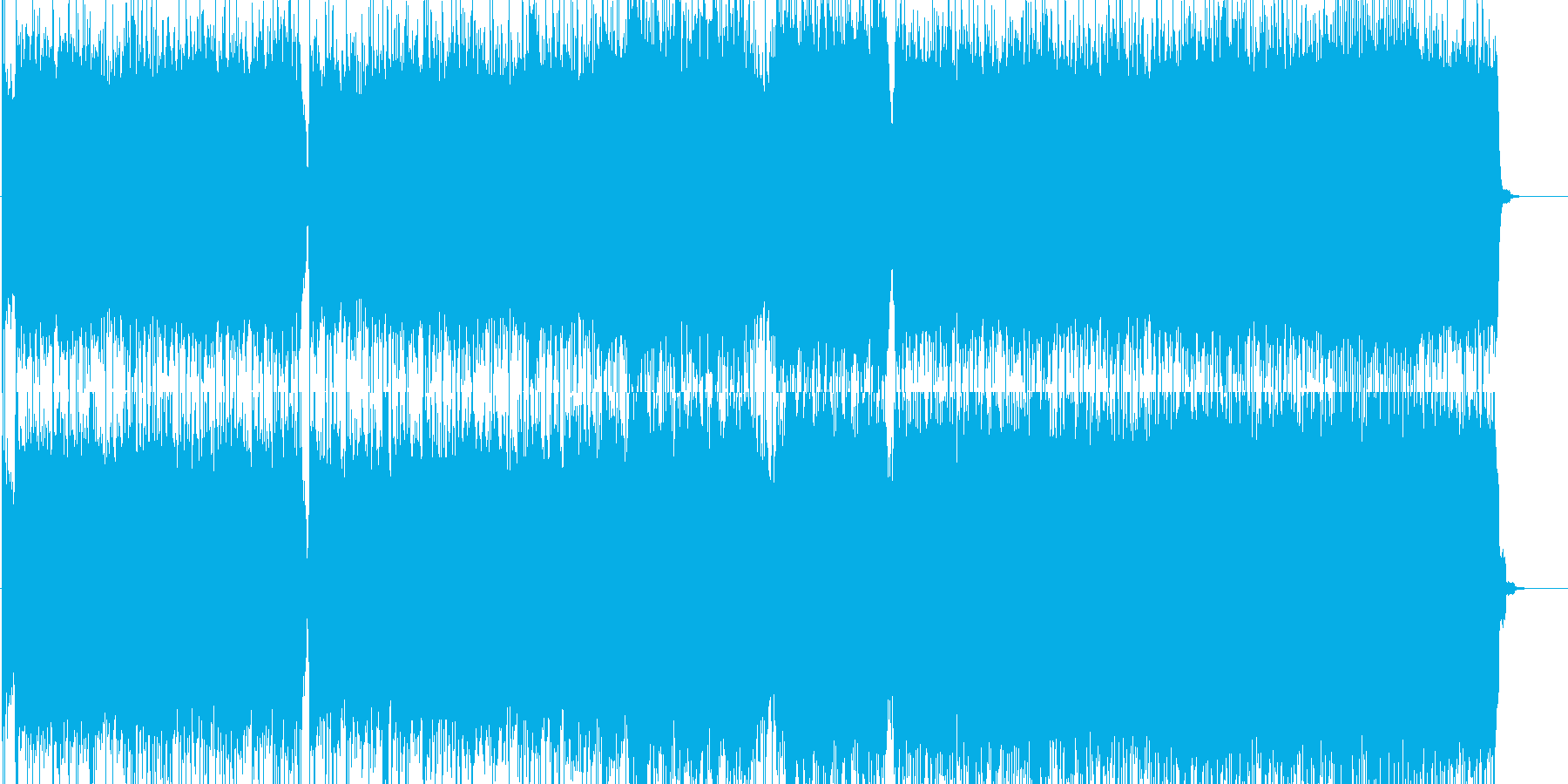 再生済の波形