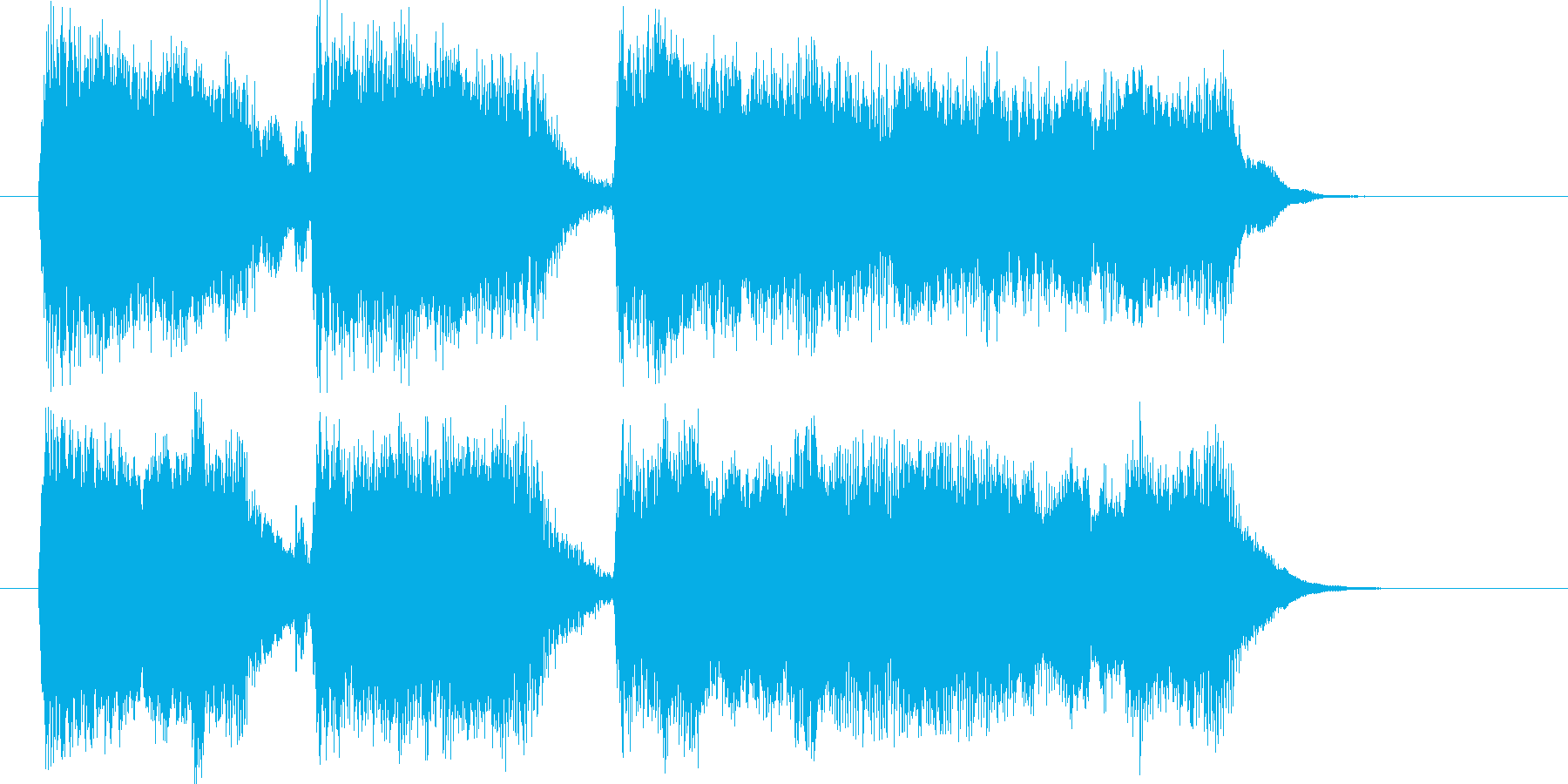 再生済の波形