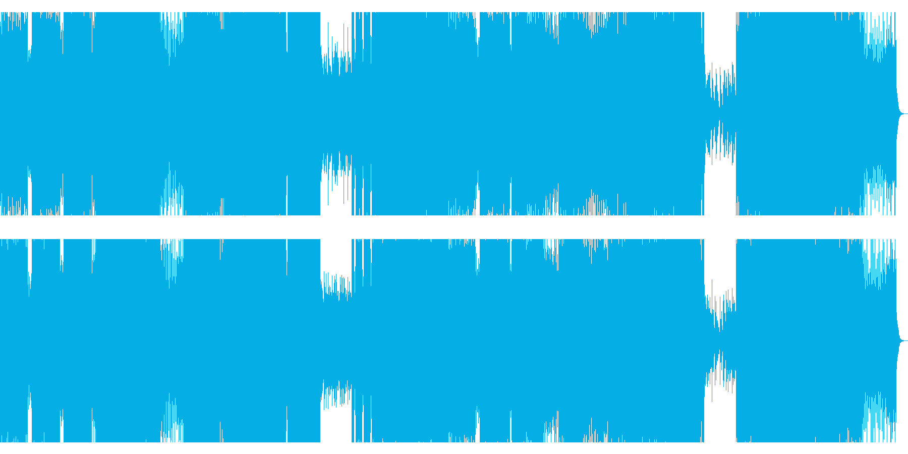 再生済の波形