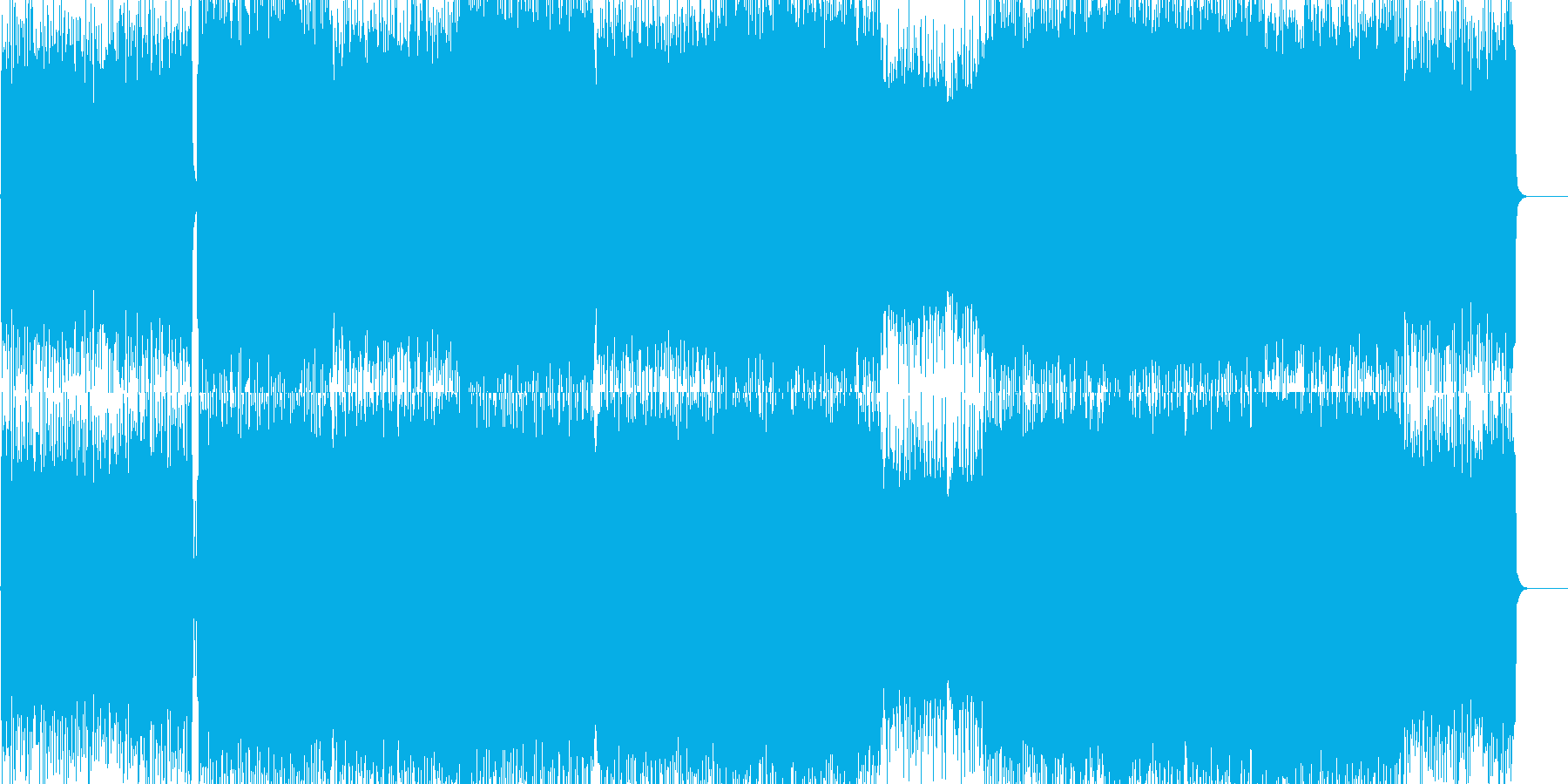 再生済の波形