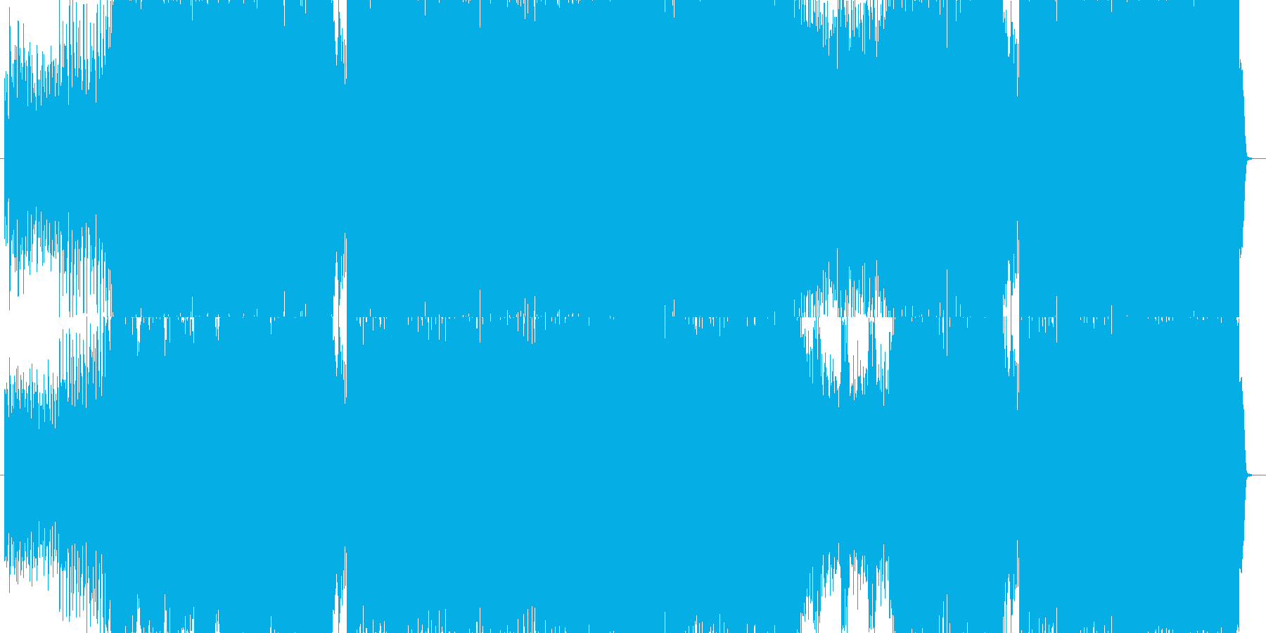 再生済の波形