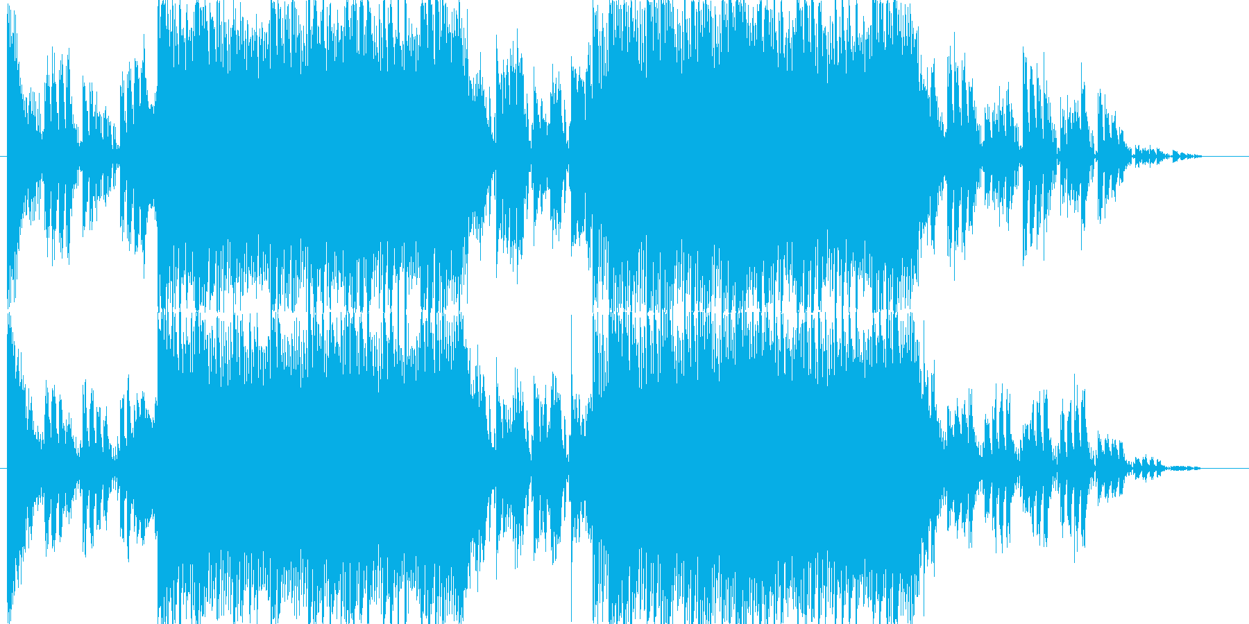 再生済の波形