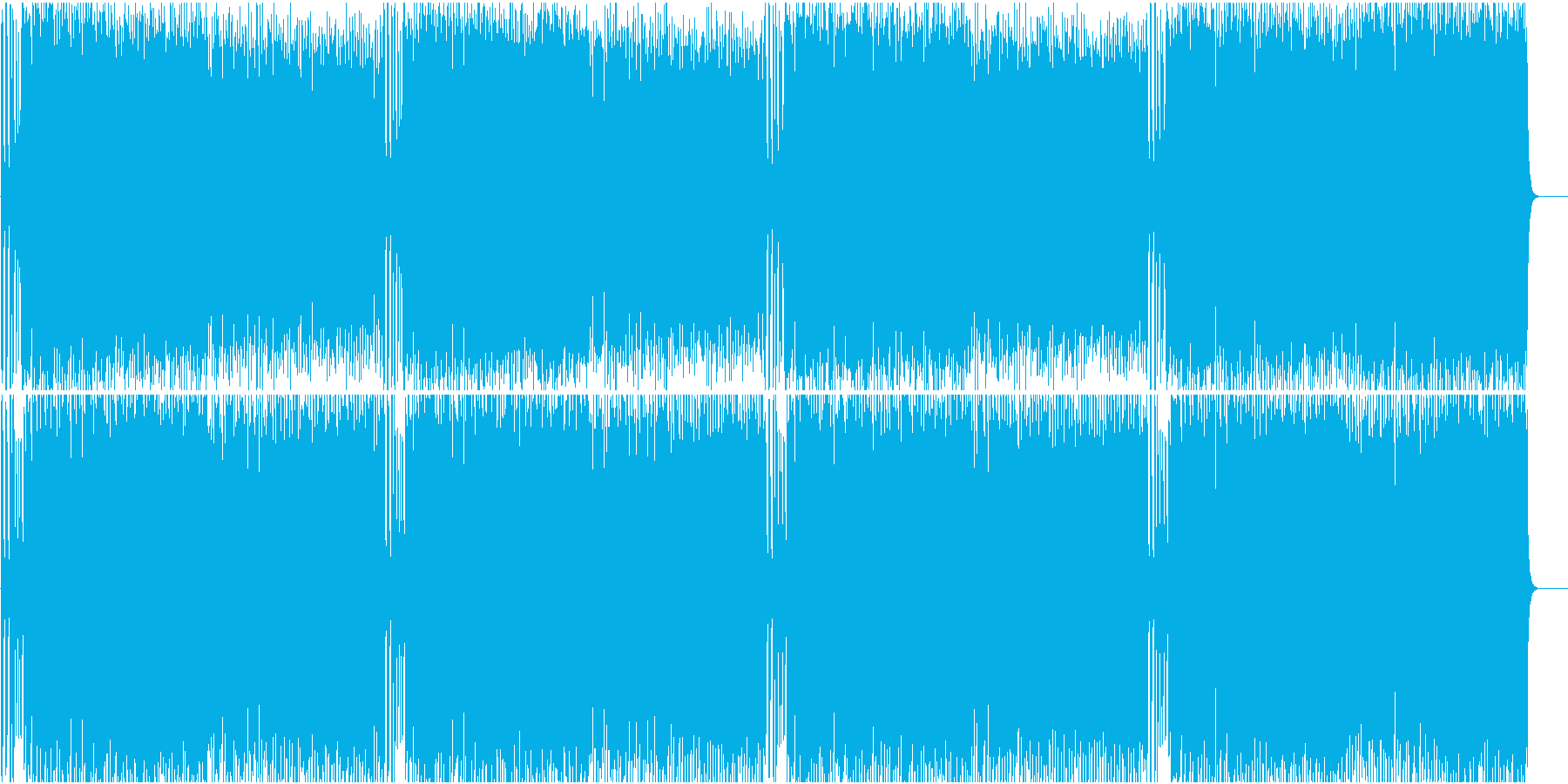 再生済の波形