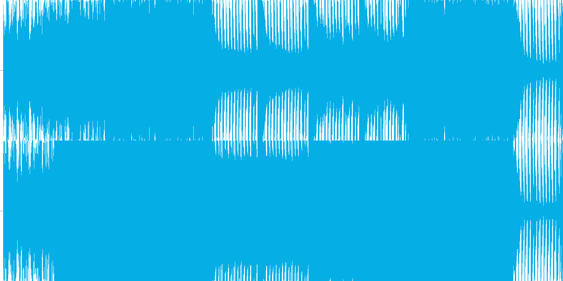 再生済の波形
