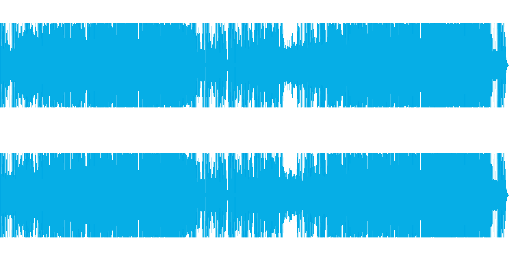 再生済の波形