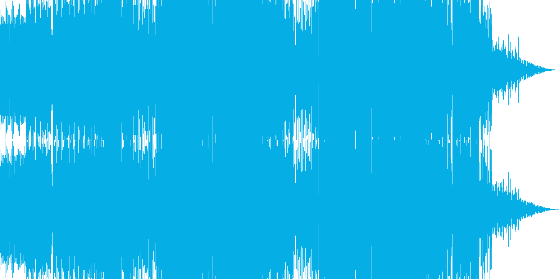 再生済の波形