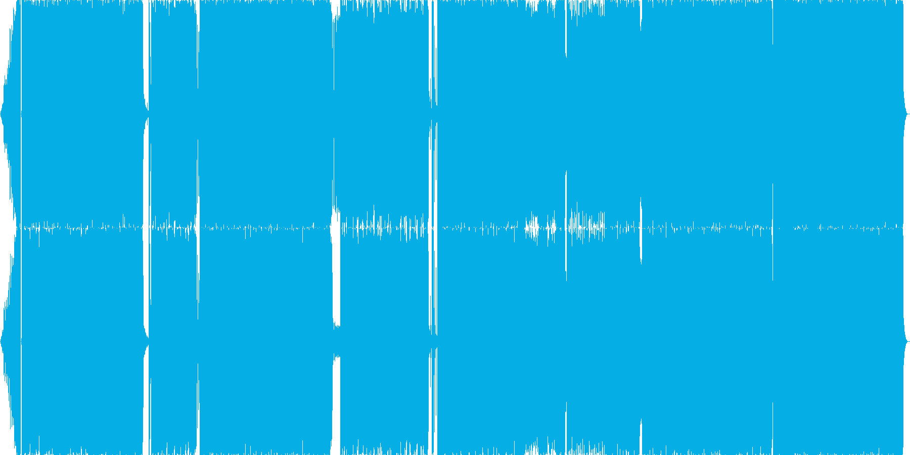 再生済の波形