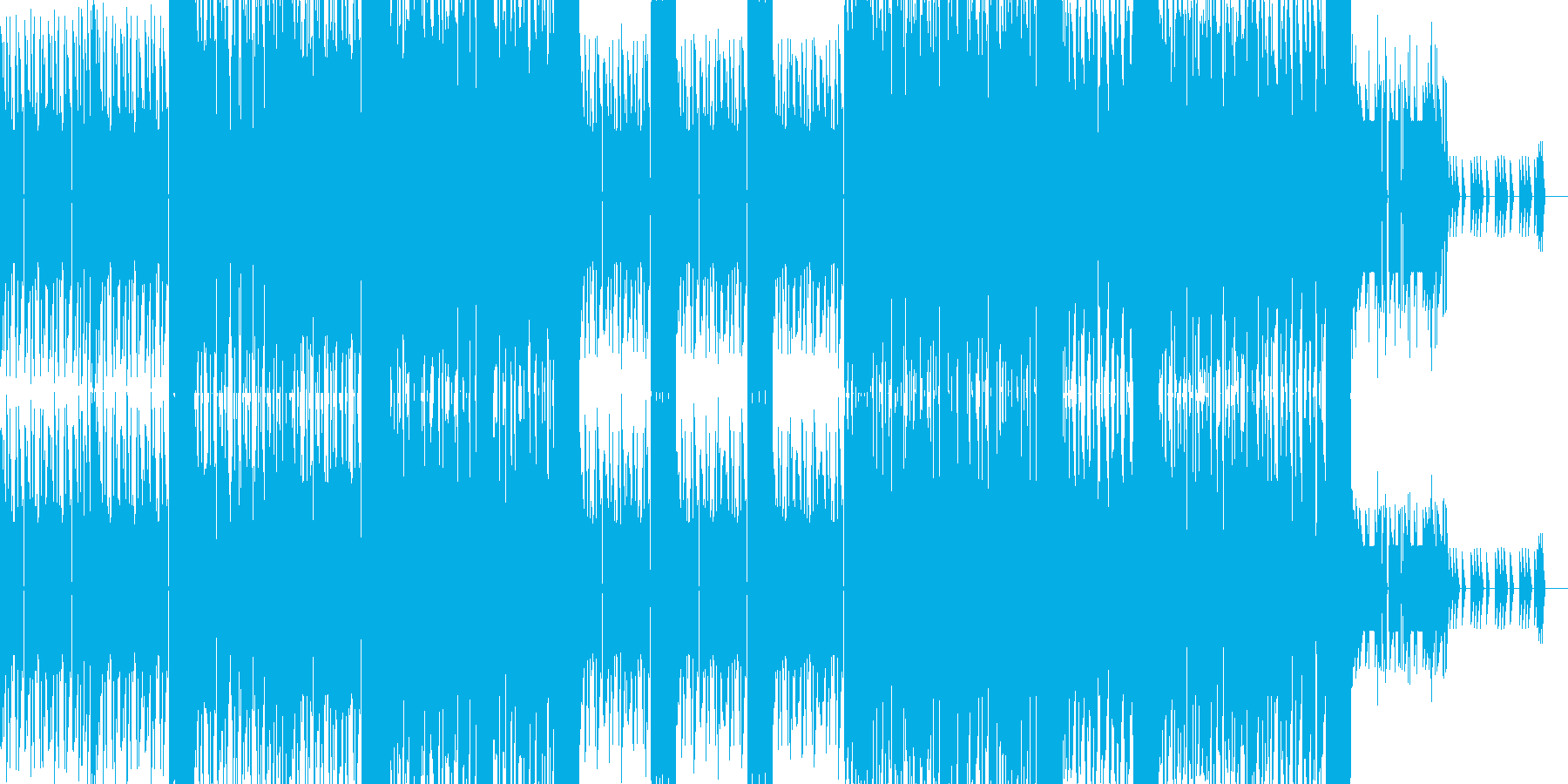再生済の波形
