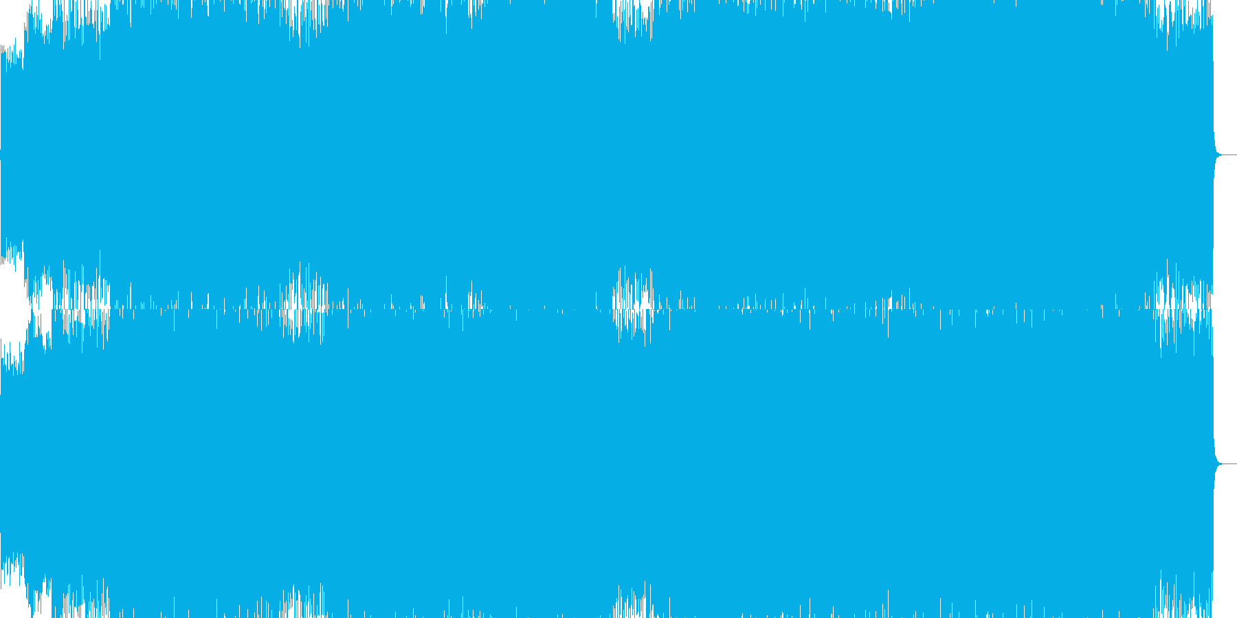 再生済の波形