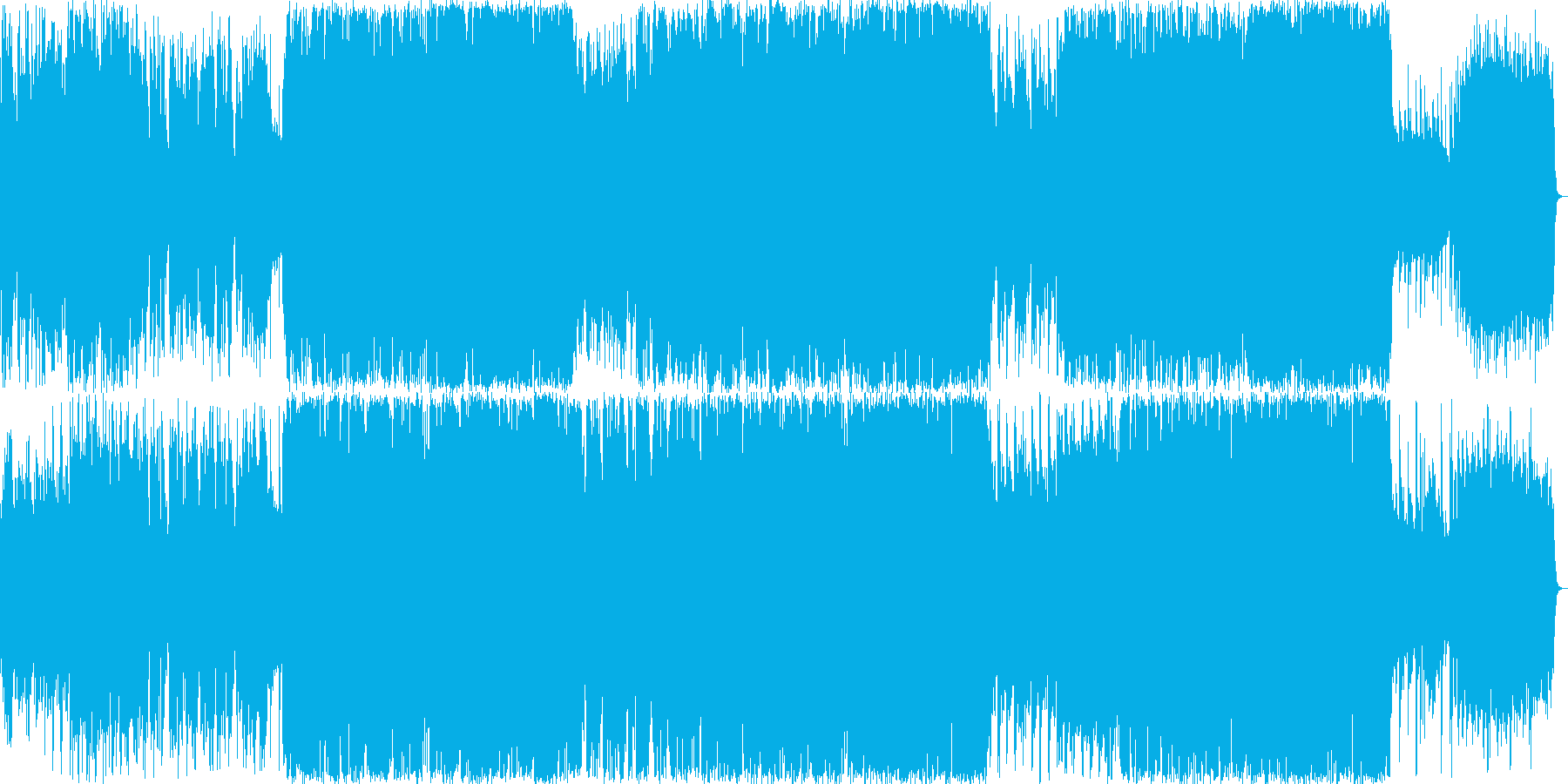 再生済の波形