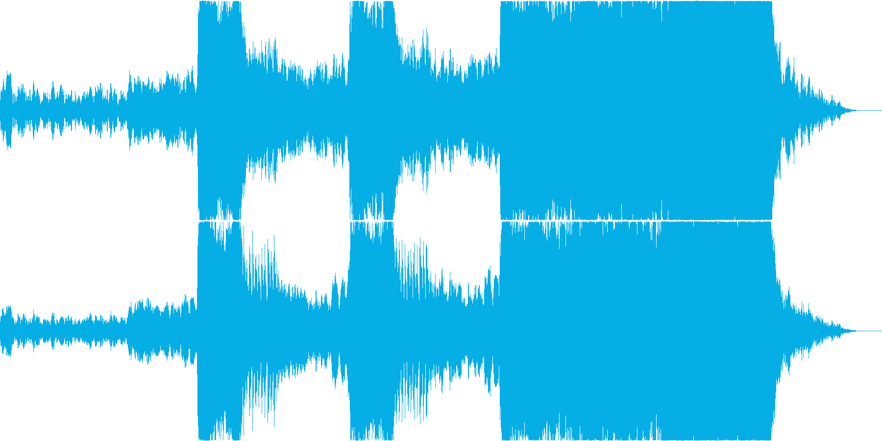 再生済の波形
